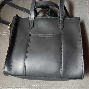Portland Leather Zippered Tote